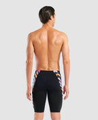 Arena - NEW Texture Men's Jammer - Black/Multi