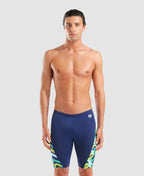 Arena - NEW Texture Men's Jammer - Navy/Multi