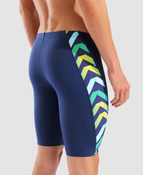 Arena - NEW Texture Men's Jammer - Navy/Multi