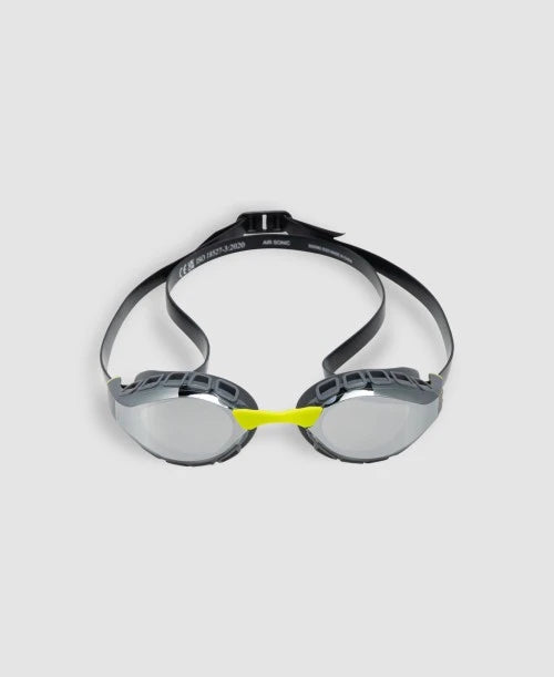 NEW Arena Air Sonic Mirror Goggles - Silver/Anthracite