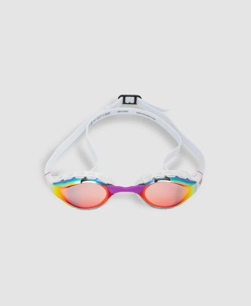 NEW Arena Air Sonic Mirror Goggles - Gold/White