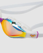 NEW Arena Air Sonic Mirror Goggles - Gold/White