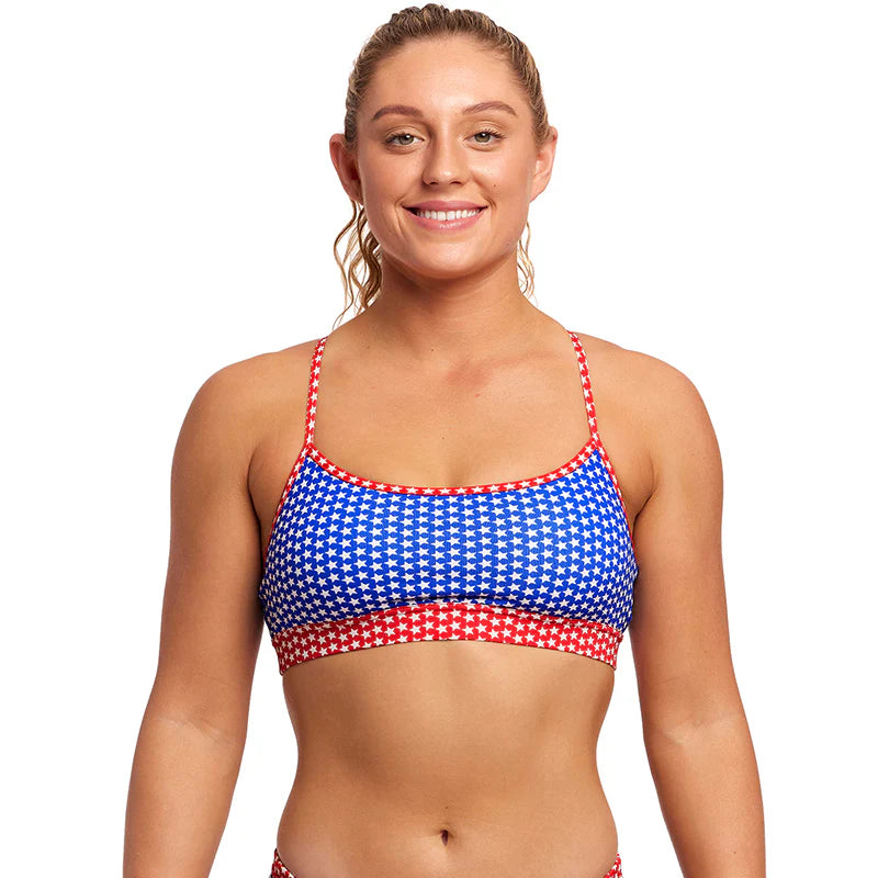 Funkita - Starlight - Ladies Swim Crop Top