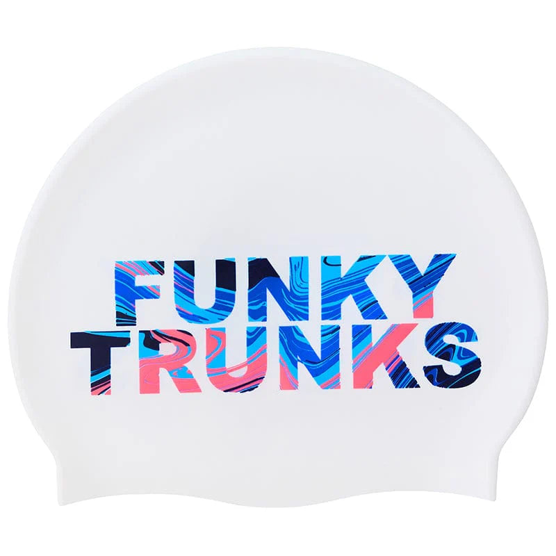 Funkita - Wave Craze - Silicone Swimming Cap