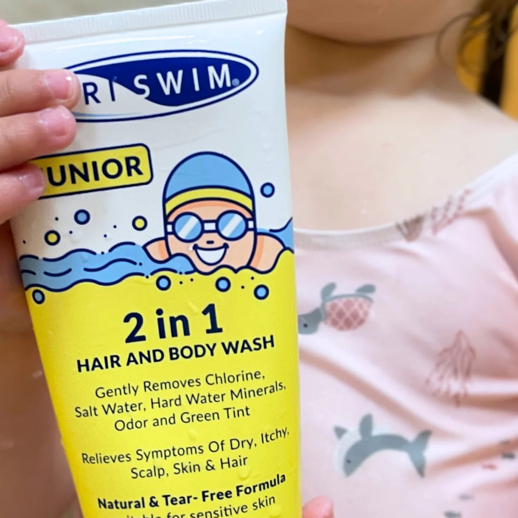 Triswim Junior Hair And Bodywash - Sweet Persimmon Fruit - 200ml
