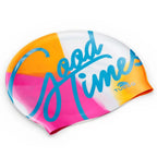 Turbo Silicone Swim Cap - Marble Good Times