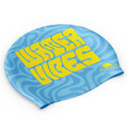Turbo Silicone Swim Cap - Water Vibes