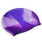 Turbo Silicone Swim Cap - Marble Purple
