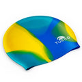 Turbo Silicone Swim Cap - Marble Turquoise