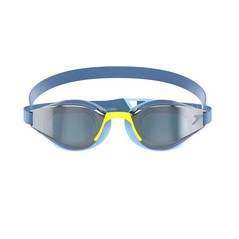 Speedo - Fastskin Hyper Elite Mirror Goggles -  Blue/Silver