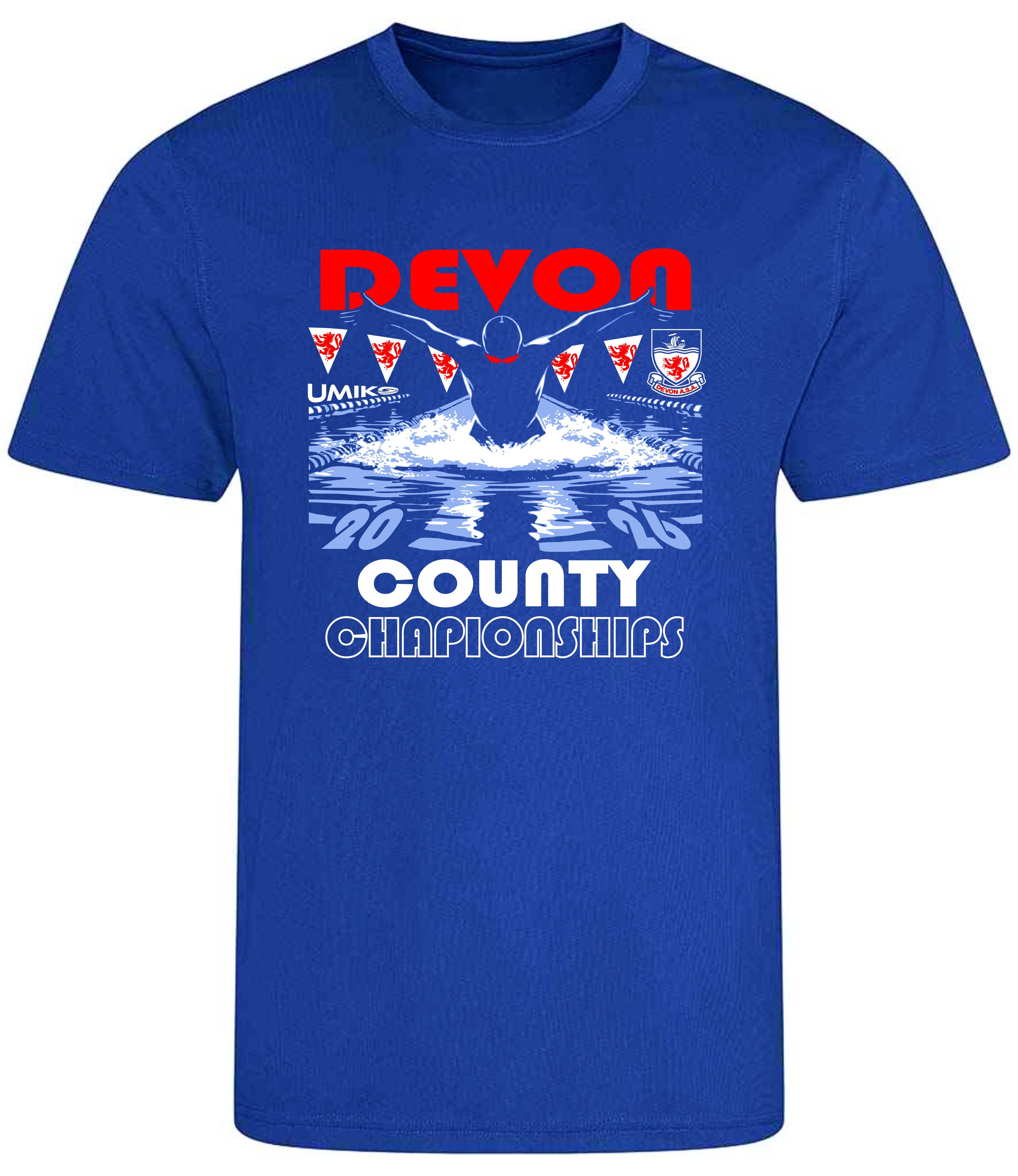 Devon Counties 2026 - Performance t'shirt