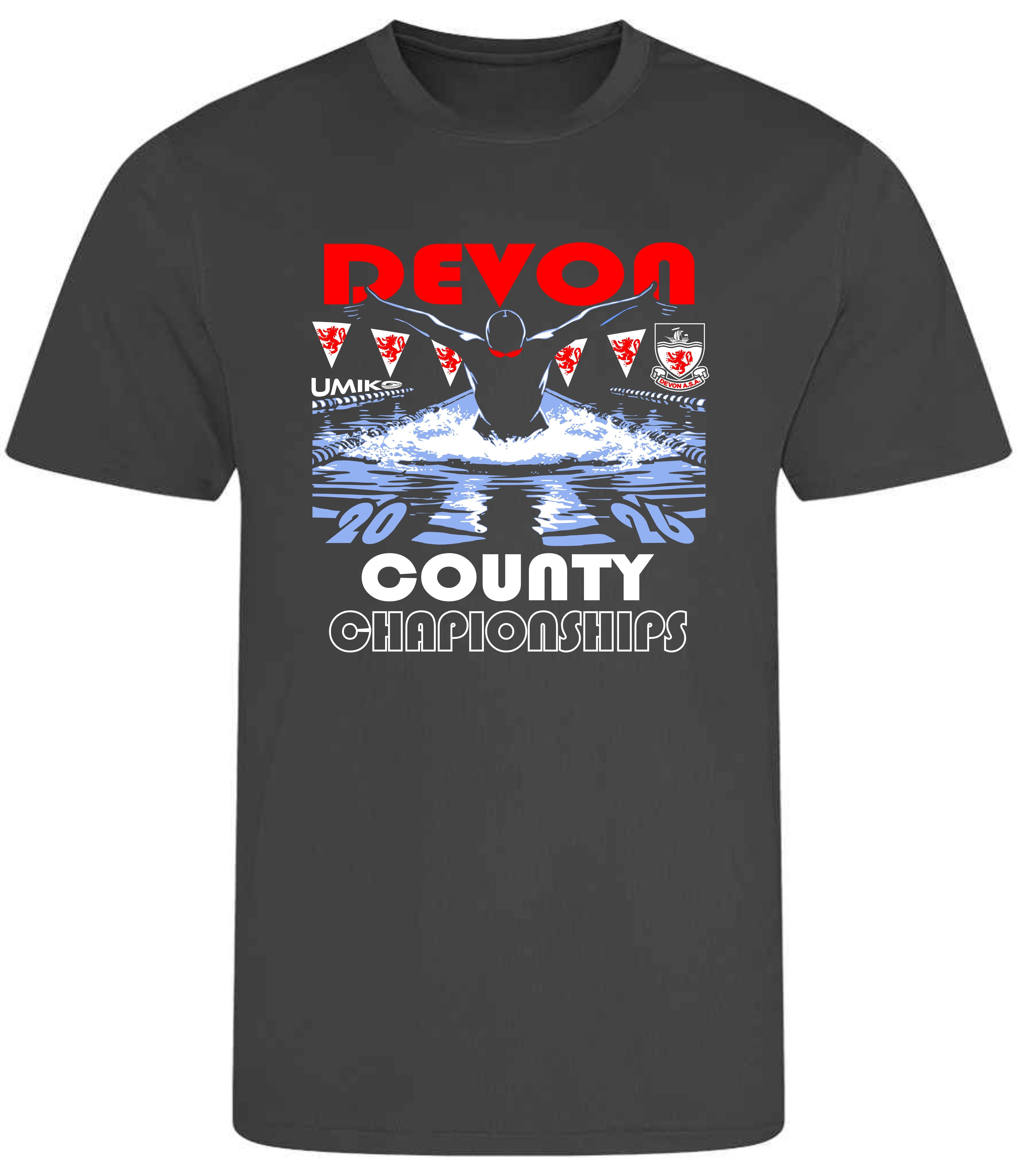 Devon Counties 2026 - Performance t'shirt