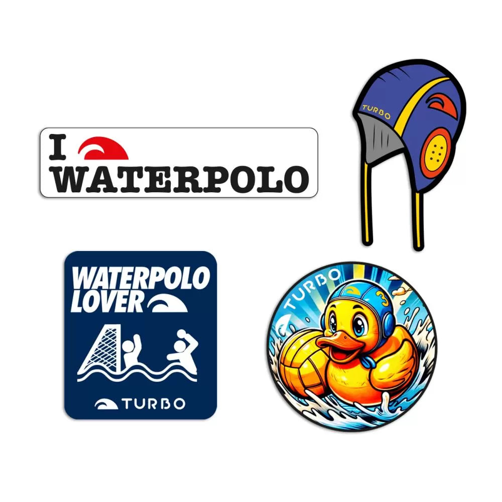 Turbo - Sticker Pack - Water Polo