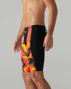 TYR Mens Shockwave Infrared High Waisted Jammer - Fire