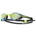TYR Tracer-X Elite Mirror Goggles - Black/Lime